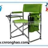 Aluminum director chair with table and bag good quality for troops