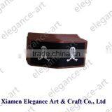 Custom Elephant Red Needlepoint Wallet With Genuine Leather thumbnail-5