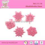 CQ Snowflake Fondant Suagr Craft Cutters Fondant Cutter Cake Tool