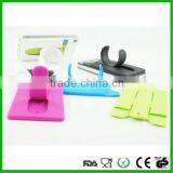 Smart Phone Wallet Sticky Silicone Mobile Card Holder With Slap Stand thumbnail-3