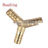 Brass Y Equal Hose Fitting/Brass Hose Barb Fitting thumbnail-2
