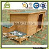 Wooden Outdoor Flat Roof Dog Kennel thumbnail-4