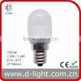 Led Refrigerator Bulb T20 1.2W 1.4W E14 E17 220V 230V 240V Warm White Natural White Cool White thumbnail-1
