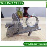 Cow Cattle Buffalo Leather Cast Aluminium Clamp thumbnail-5