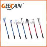 Hot sale 7 Piece Softouch Handle Aluminium/Carton steel Garden Tool Set