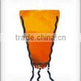 Himalayan Salt Iron Stand Holder Three Curlly Shape thumbnail-1