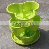 Stackable Garden Planters Herb Flower Pots Indoor and Outdoor