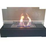 Decorative Metal Box Bio Fireplace , Tempered Glass Fireplace thumbnail-1