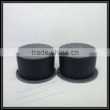 600ml Cylinder Glass Candle Cup With Slate Stone Lid thumbnail-1