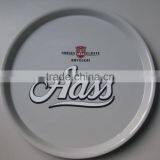 PP/PS/ABS Dia 37cm *2.6cm Plastic Round Snack Serving Tray/anti-skid Anti-slip Tray thumbnail-1