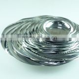 best selling products multi size stainless steel plates dishes, round plate design