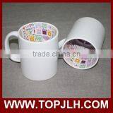 Liling 11 oz Plain White Blank Sublimation Coffee Ceramic Mug thumbnail-6