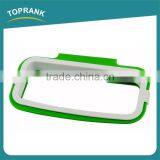 Kitchen Trash Rubbish Bag Rack ABS Portable Hanging Garbage Bag Holder thumbnail-3