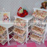 White Customized Wooden Cabinet thumbnail-4