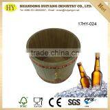 Wholesale Paulownia Wood Ice Bucket for Beer or Wine thumbnail-2
