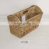 Handmade Rush Basket for Storage thumbnail-1