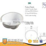 Undermount Ceramic Wash Basin and Bathroom Ceramic Sinks thumbnail-1