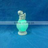 Wholesale Ceramic Angel Figurine With Light for Home Decoration thumbnail-1