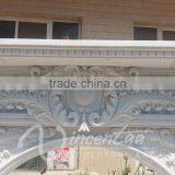 China Supplier Home Decor Marble Stone Lion Head Fireplace Mantel thumbnail-5