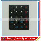 High Quality Membrane Silicone Rubber Press Keypad With Carbon Pills thumbnail-3