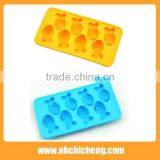 Food Grade Cute Fish Shaped Silicone Ice Cube Tray, Slicone Ice Mold thumbnail-2