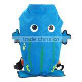 Water Proof Light Weight Kids Cute Swimming Backpack, Animal Fish Frog Shaped Bag, thumbnail-1