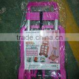 folding shopping trolley/shopping cart/luggage cart with chair