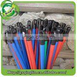 Color Top/cap and Italia Screw Pvc Coated Wooden Bromm Handle thumbnail-3