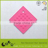 Square Heat Resistant Anti Slip Silicon Mat FDA Food Grade