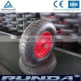 China Qingdao Factory 16*4.00-8 Inch Pneumatic Rubber Wheel thumbnail-3