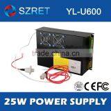 Stable Laser Power Supply YL-U600 for Yongli Ultra Type A0 25W CO2 Laser Tube thumbnail-4
