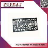 Set of 4 Elegant Outdoor Black Scrollwork Rubber Non Slip Stair Treads Mat thumbnail-1