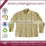 Men's 100% Cotton Guayabera Shirt With Pintuck and Embroidery thumbnail-1