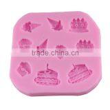 Liquid Silicone Cake Mould Cake Decorating Baking Tool Chocolate Mould Ice Cream 1688 Agent thumbnail-1