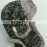 Geniue Rabbit Fur Trooper Hats