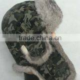 Geniue Rabbit Fur Trooper Hats thumbnail-1