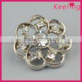 Keering New Arrival Decorative Fashionable Shiny Metal Rhinestone Button for Garments WBK-1493 thumbnail-3
