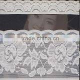 Customized High Quality Knitting Jacquard Nylon Elastic Lace Fabric for Lingerie