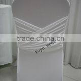 Spandex Cross Back Chair Cover 66 Kinds Color thumbnail-2