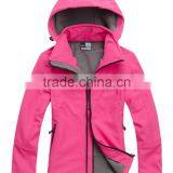 Womens 3000MM/3000MM Waterproof Softshell Jacket With Reflective Printed Logo