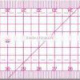 China High Quality Transplant 1.2mm Thickness Sandwich Line 5*50cm Plastic Quilting Ruler for Tailor Design#8007 thumbnail-1