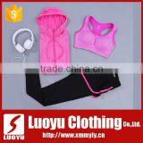 Factory Supply Fitness Wear Suit Women Sexy Yoga Bra Sport Yoga Pants thumbnail-1