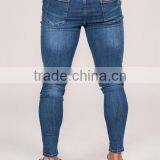 Fashion Style Jeans Pent Men Skinny Distressed Jeans Custom Your Brand thumbnail-2