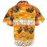 Mens Hawaiian Aloha Shirt Wholesale, Sublimation Printing Casual Shirt thumbnail-4