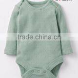 1505-1 OEM Baby Clothes Newborn Boys 100% Organic Cotton Baby Romper Long Sleeve Infants Clothing& Toddlers Baby Onesie thumbnail-1