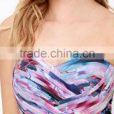 Special Effects Purple Floral Print Maxi Dress thumbnail-4
