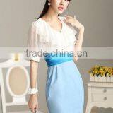 Latest Casual Woman Summer Chiffon Dress