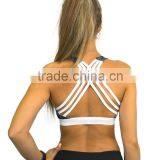 Custom Print Good Quality Lightweight Stylish Yoga Ladies Sports Bra thumbnail-3