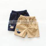 Wholesale Solid Color Cotton Casual Style Boys Shorts thumbnail-1