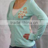 Ladies Sweater,embroidered Sweater,beading Garment thumbnail-1